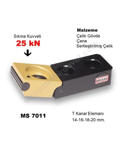 Hızlı Bağlama Sistemi MS-7011 MİKSAN
