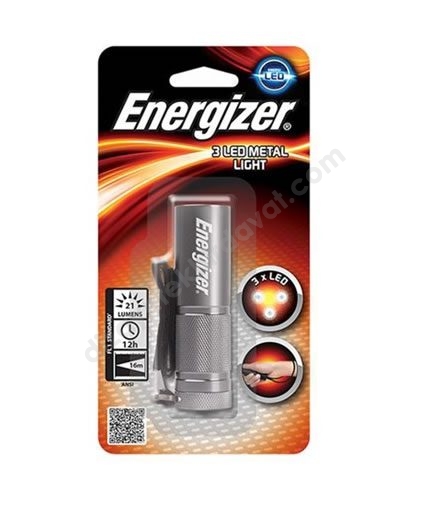 Energizer Metal 3AAA 3 Led Fener