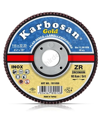 Gold Flap Disk Zımpara -KARBOSAN