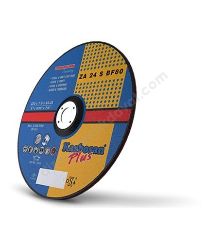 Zirkon Aşındırıcı Taşlama Diskleri (Plus) -KARBOSAN